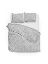 Dekbedovertrek Fiori di Satinado Ash Grey - 100% Katoen-Satijn